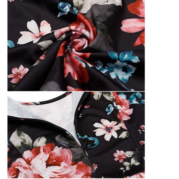 SLEEVELESS PEPLUM TOP O-Neck Medium FINAL $$ NEW - Picture 6 of 7